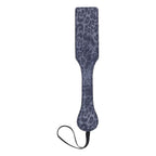 Sex & Mischief Cougar Studded Paddle - Navy Blue Paddle with Gold Studs - Hush Store Sydney 