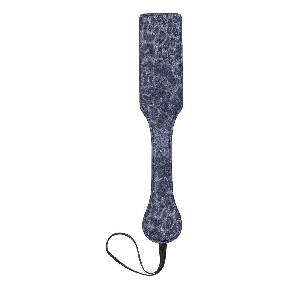 Sex & Mischief Cougar Studded Paddle - Navy Blue Paddle with Gold Studs - Hush Store Sydney 