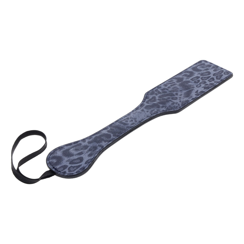 Sex & Mischief Cougar Studded Paddle - Navy Blue Paddle with Gold Studs - Hush Store Sydney 