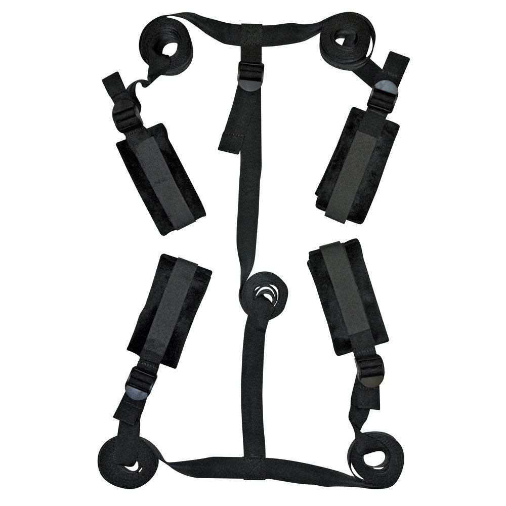 Sex & Mischief Bed Bondage Restraint Kit - Under the Bed Restraint System - Hush Store Sydney 