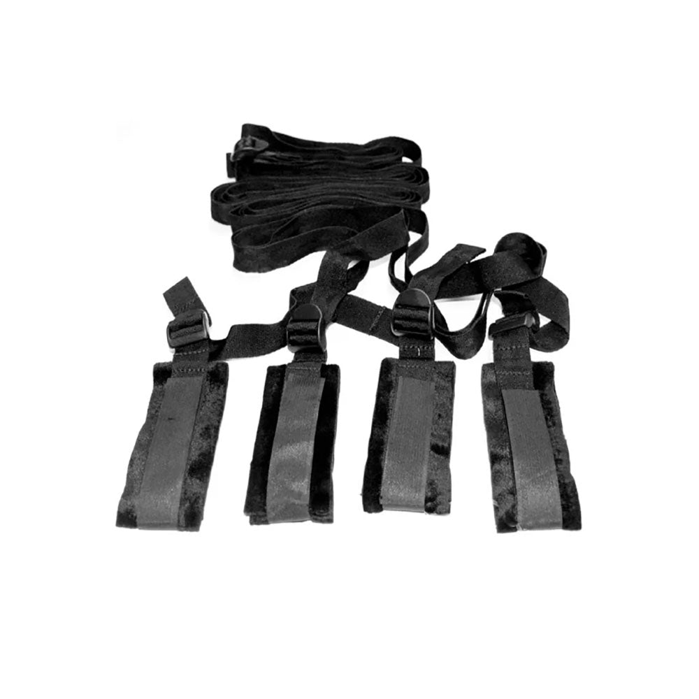 Sex & Mischief Bed Bondage Restraint Kit - Under the Bed Restraint System - Hush Store Sydney 