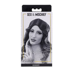 Sex & Mischief Satin Blindfold Black - Black Blindfold - Hush Store Sydney 