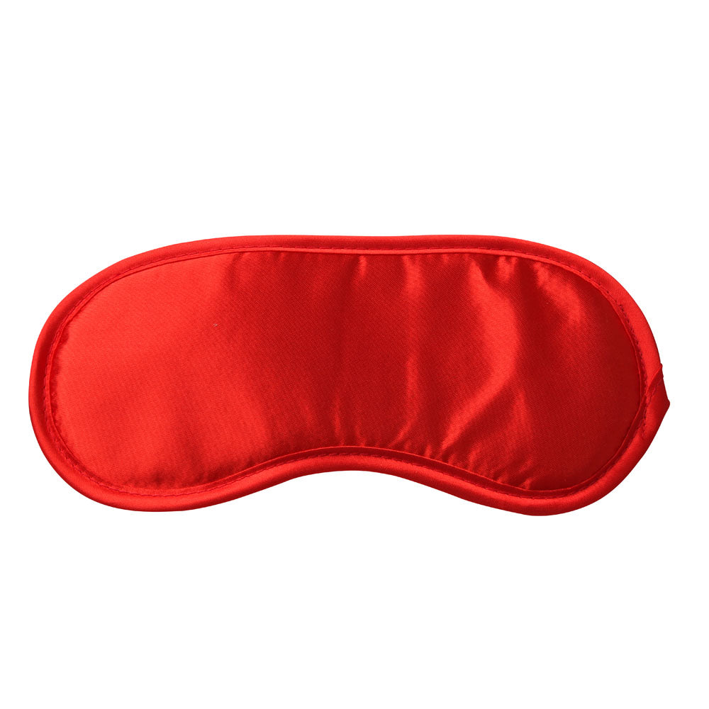 Sex & Mischief Satin Blindfold Red - Red Blindfold - Hush Store Sydney 