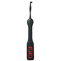 Sex & Mischief XOXO Paddle - Black - Black Paddle - Hush Store Sydney 
