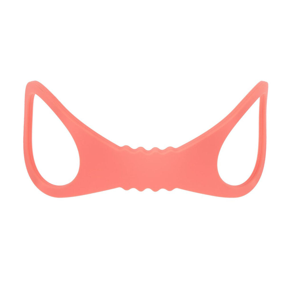 Sex & Mischief Peaches n CreaMe Large Silicone Cuffs - Peach Large Silicone Restraints - Hush Store Sydney 