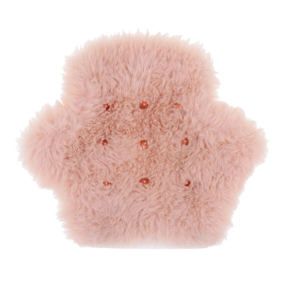 Sex & Mischief Peaches n CreaMe Spiked Sensory Glove - Peach Furry Glove with Metal Spikes - Hush Store Sydney 