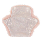 Sex & Mischief Peaches n CreaMe Spiked Sensory Glove - Peach Furry Glove with Metal Spikes - Hush Store Sydney 