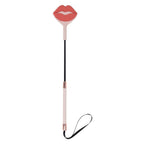 Sex & Mischief Peaches n CreaMe Kiss Crop - Peach Lip Tipped Crop Whip - Hush Store Sydney 