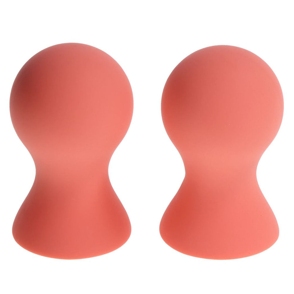 Sex & Mischief Peaches n CreaMe Silicone Nipple Suckers - Peach Nipple Suckers - Set of 2 - Hush Store Sydney 