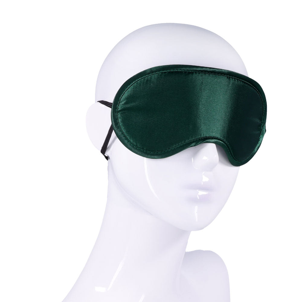 Sex & Mischief Indica Blindfold - Green Eye Mask - Hush Store Sydney 