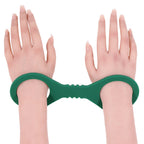 Sex & Mischief Indica Small Silicone Cuffs - Green Small Restraints - Hush Store Sydney 