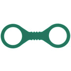 Sex & Mischief Indica Small Silicone Cuffs - Green Small Restraints - Hush Store Sydney 