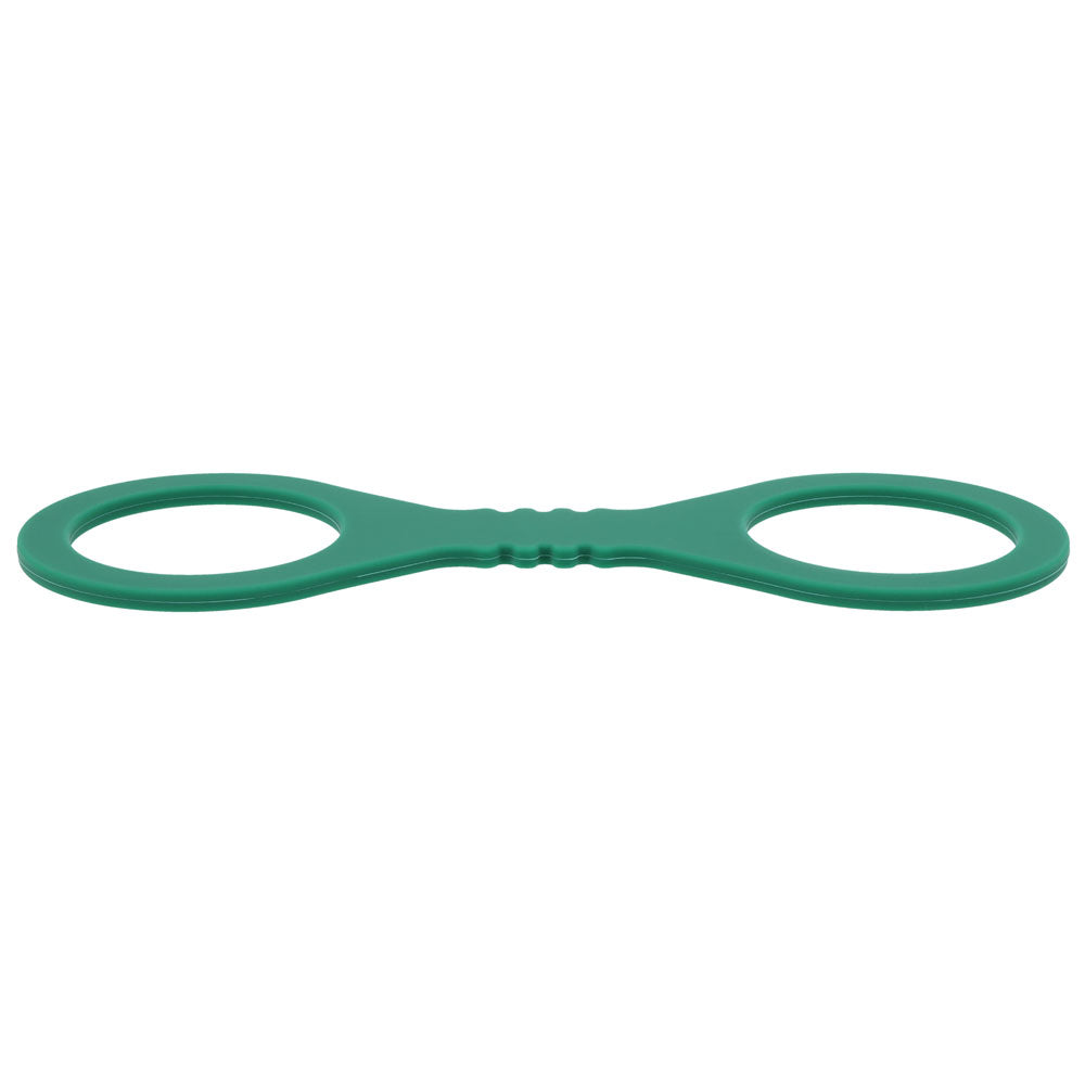 Sex & Mischief Indica Small Silicone Cuffs - Green Small Restraints - Hush Store Sydney 