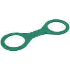 Sex & Mischief Indica Small Silicone Cuffs - Green Small Restraints - Hush Store Sydney 