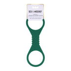 Sex & Mischief Indica Large Silicone Cuffs - Green Large Restraints - Hush Store Sydney 