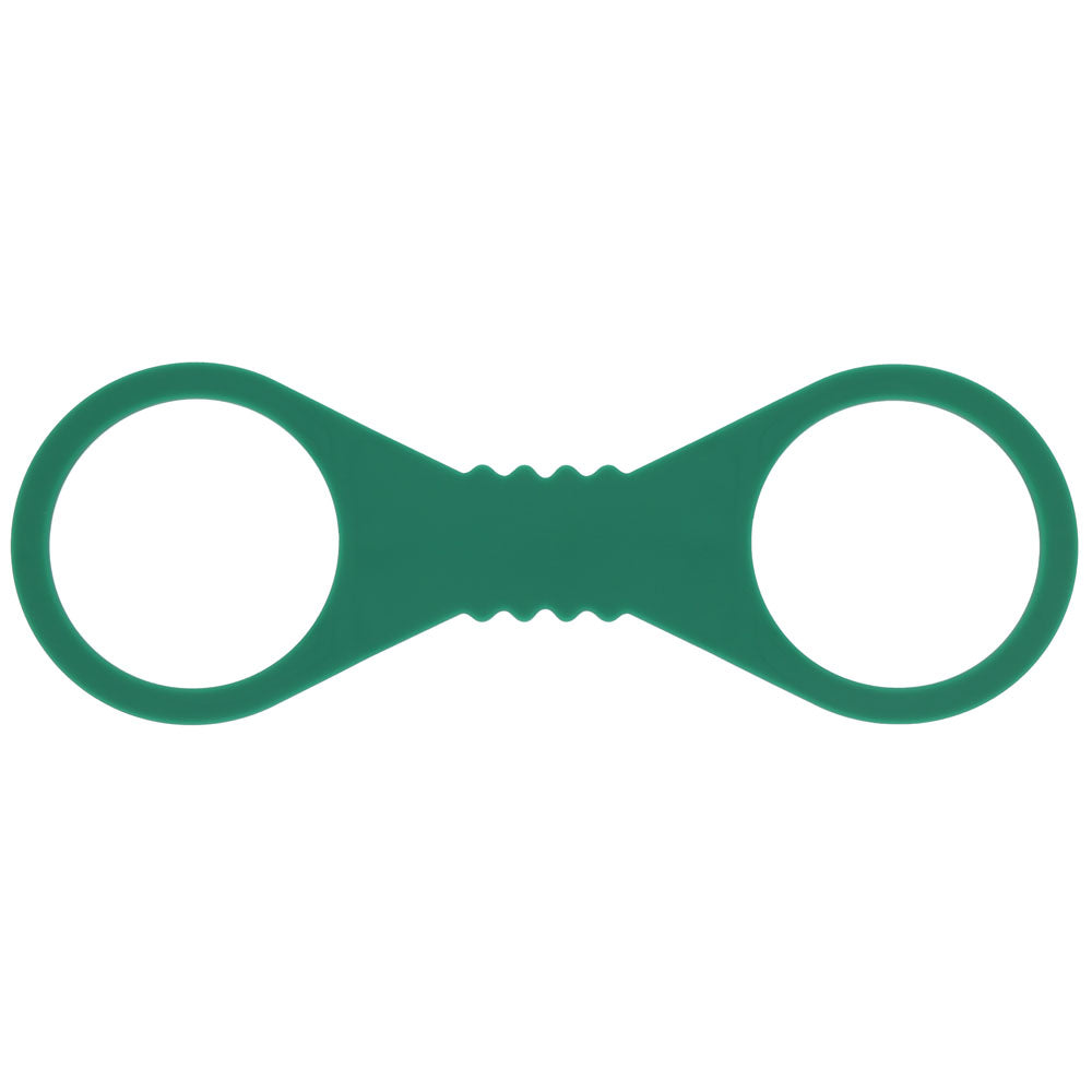 Sex & Mischief Indica Large Silicone Cuffs - Green Large Restraints - Hush Store Sydney 