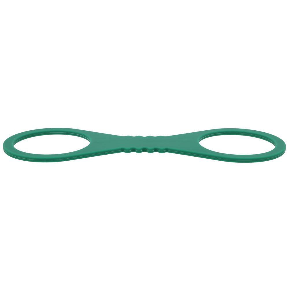 Sex & Mischief Indica Large Silicone Cuffs - Green Large Restraints - Hush Store Sydney 