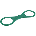 Sex & Mischief Indica Large Silicone Cuffs - Green Large Restraints - Hush Store Sydney 