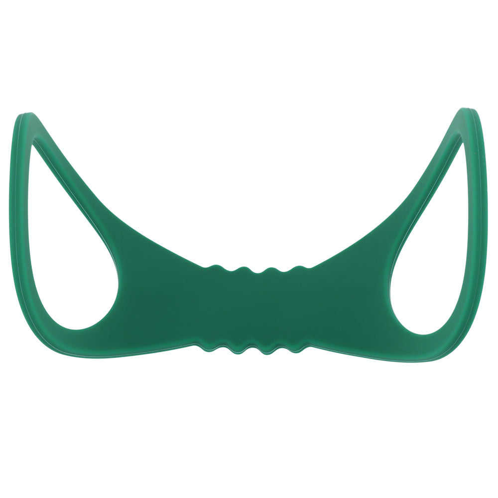 Sex & Mischief Indica Large Silicone Cuffs - Green Large Restraints - Hush Store Sydney 