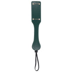 Sex & Mischief Indica Chain Impressions Paddle - Green/Gold Spanking Paddle - Hush Store Sydney 