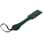 Sex & Mischief Indica Chain Impressions Paddle - Green/Gold Spanking Paddle - Hush Store Sydney 