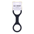 Sex & Mischief Shadow Small Silicone Cuffs - Black Small Restraints - Hush Store Sydney 
