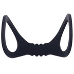 Sex & Mischief Shadow Small Silicone Cuffs - Black Small Restraints - Hush Store Sydney 