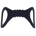 Sex & Mischief Shadow Small Silicone Cuffs - Black Small Restraints - Hush Store Sydney 