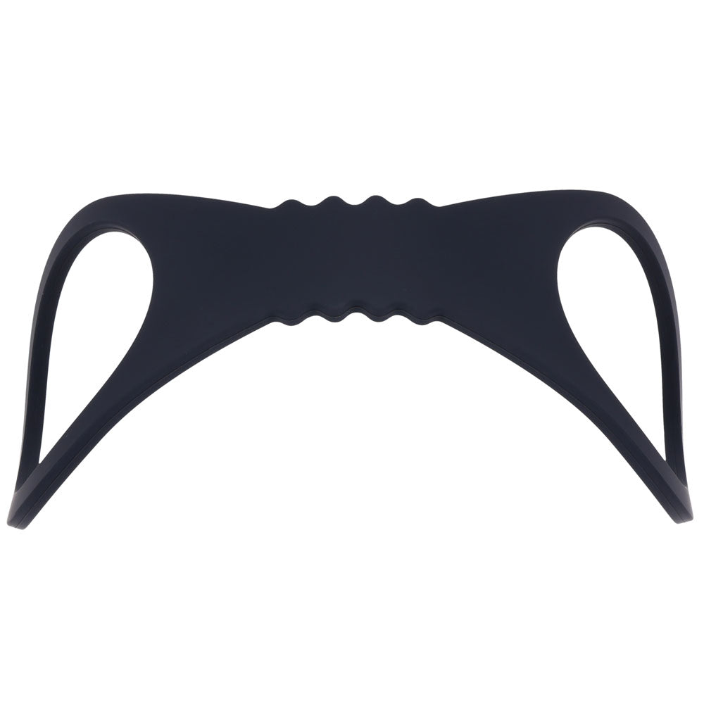 Sex & Mischief Shadow Large Silicone Cuffs - Black Large Restraints - Hush Store Sydney 