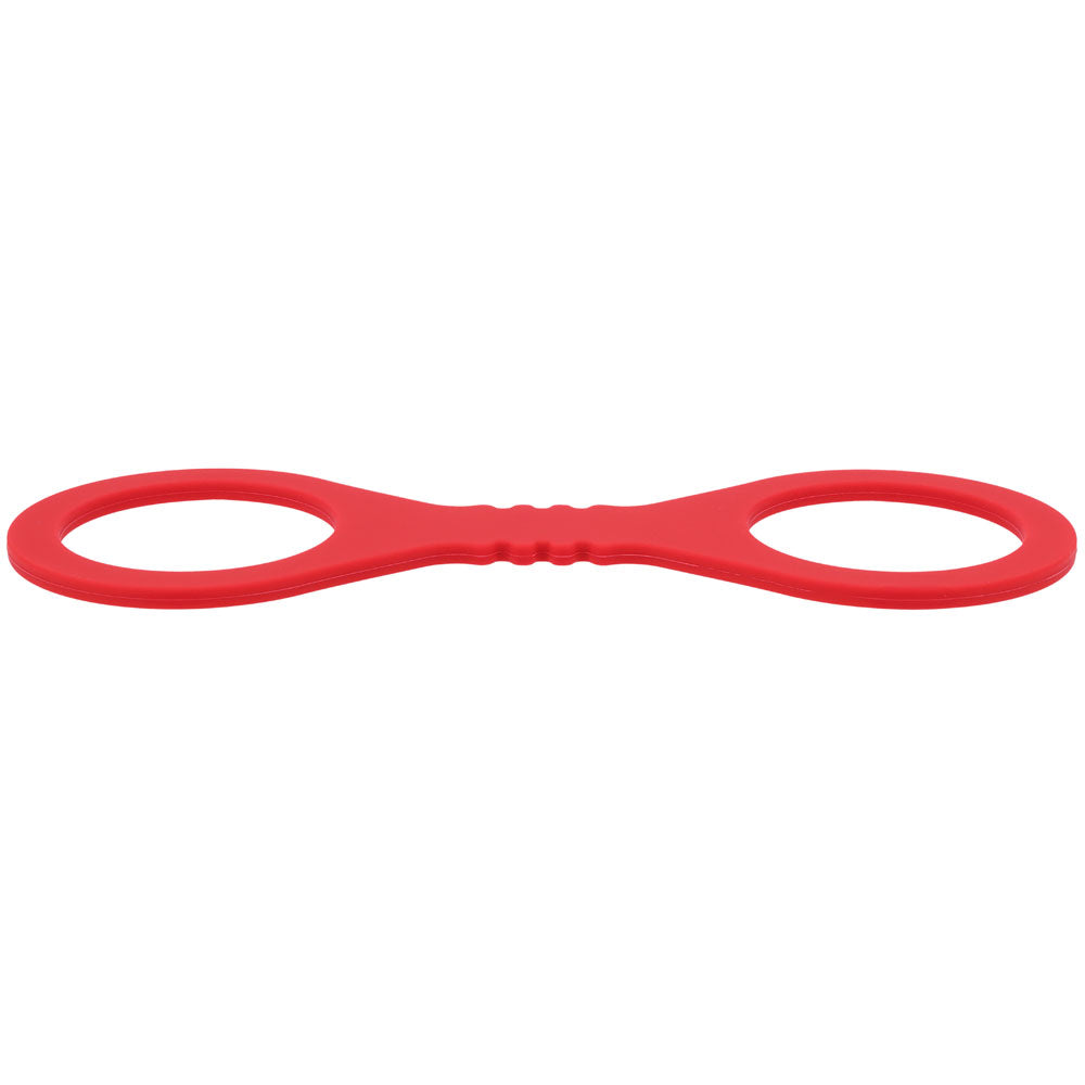 Sex & Mischief Amor Small Silicone Cuffs - Red Small Restraints - Hush Store Sydney 