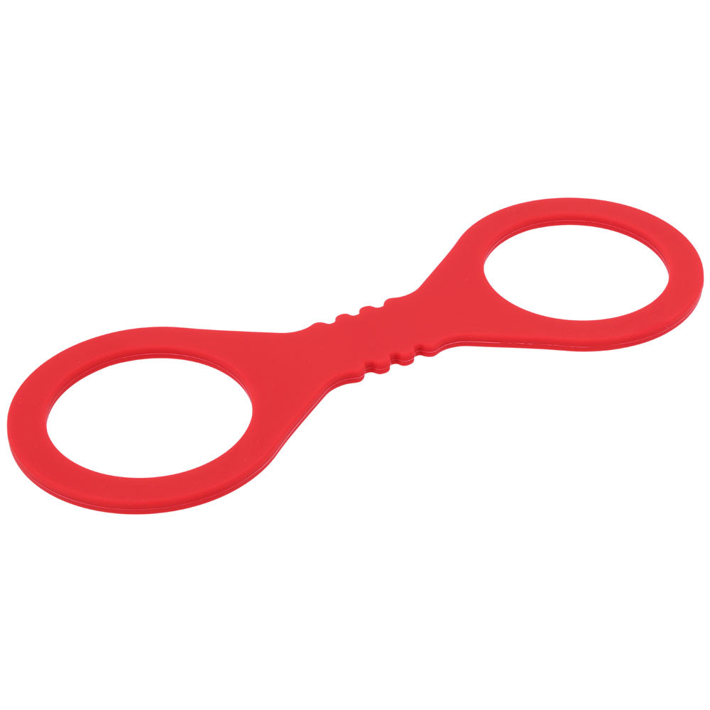 Sex & Mischief Amor Small Silicone Cuffs - Red Small Restraints - Hush Store Sydney 