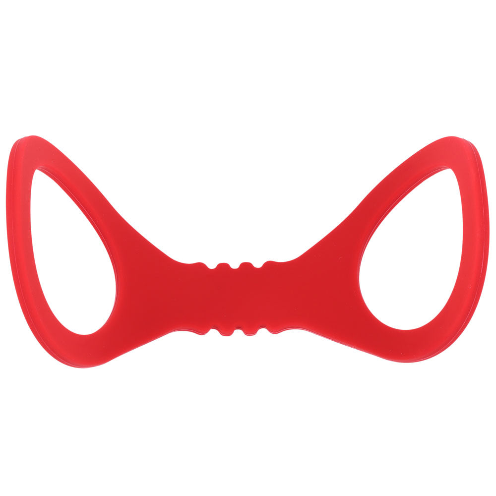 Sex & Mischief Amor Small Silicone Cuffs - Red Small Restraints - Hush Store Sydney 
