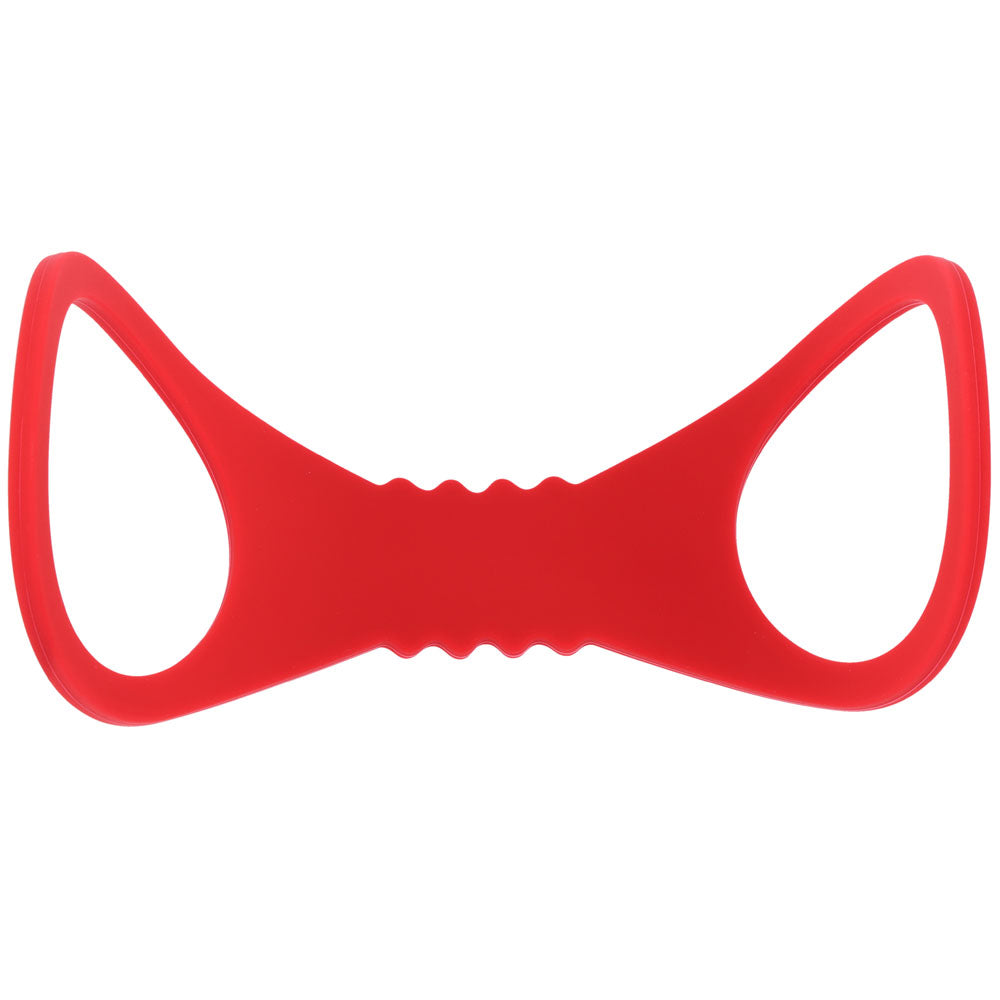Sex & Mischief Amor Large Silicone Cuffs - Red Large Restraints - Hush Store Sydney 
