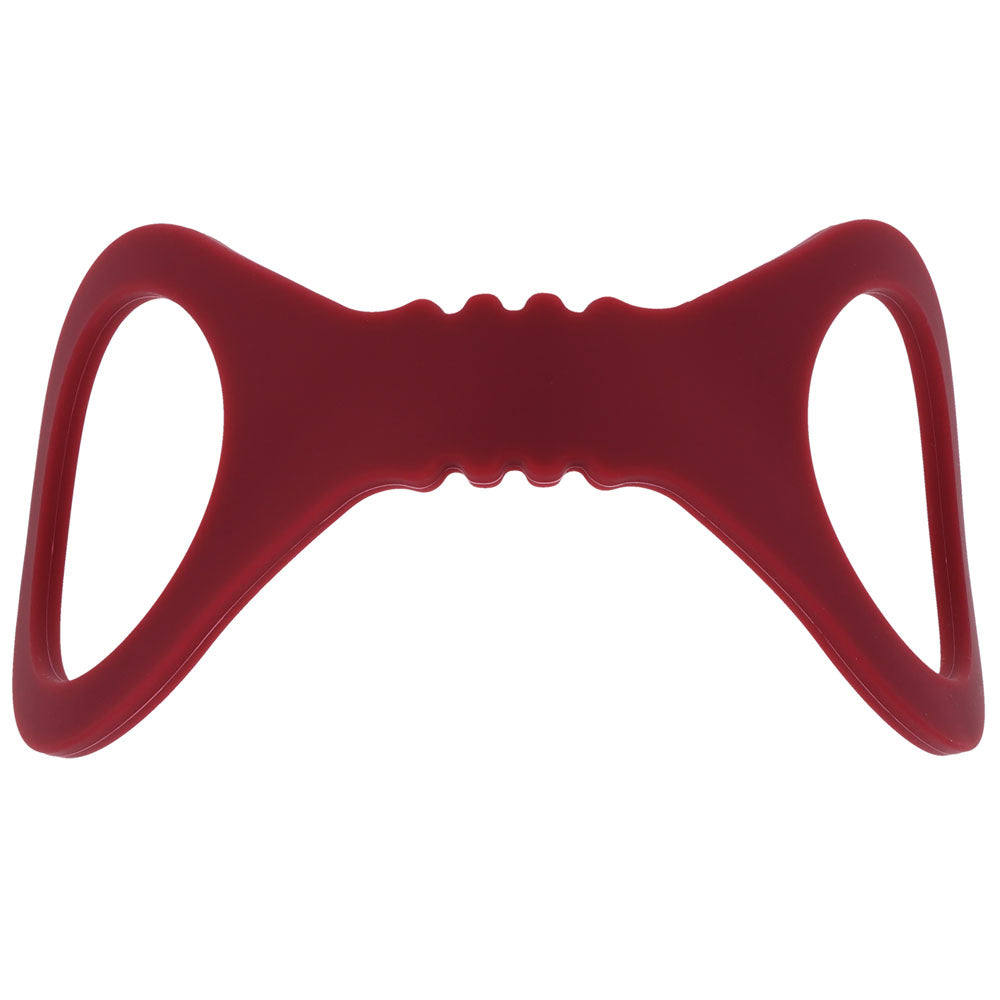 Sex & Mischief Enchanted Small Silicone Cuffs - Burgundy Small Restraints - Hush Store Sydney 