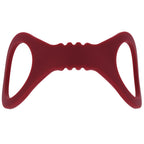 Sex & Mischief Enchanted Small Silicone Cuffs - Burgundy Small Restraints - Hush Store Sydney 