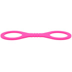 Sex & Mischief Small Hot Pink Silicone Cuffs - Hot Pink Small Restraints - Hush Store Sydney 