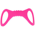 Sex & Mischief Small Hot Pink Silicone Cuffs - Hot Pink Small Restraints - Hush Store Sydney 