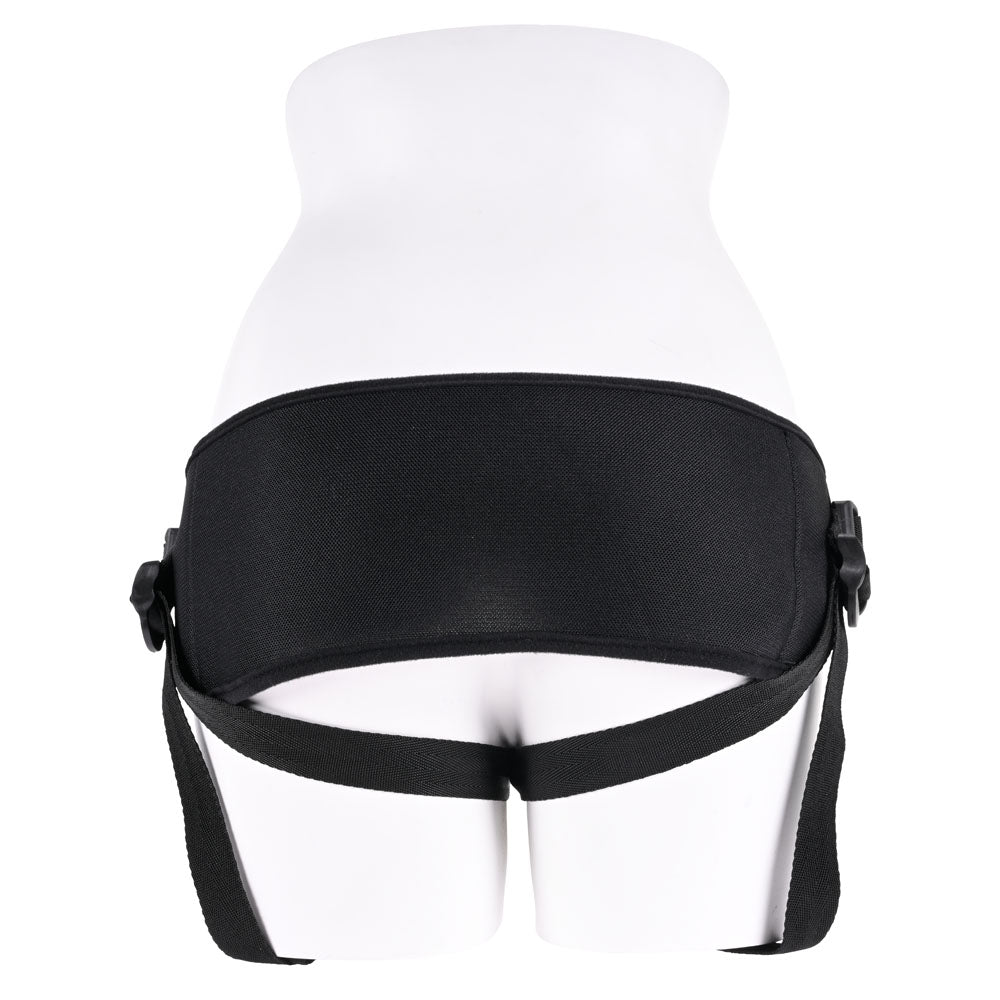 SPORTSHEETS Breathable Strap On - Black Adjustable Strap-On Harness (No Probe Included) - Hush Store Sydney 
