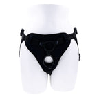 SPORTSHEETS Dual Desires Strap On - Black Adjustable Strap-On Harness (No Probe Included) - Hush Store Sydney 