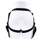 SPORTSHEETS Dual Desires Strap On - Black Adjustable Strap-On Harness (No Probe Included) - Hush Store Sydney 