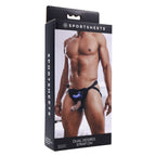 SPORTSHEETS Dual Desires Strap On - Black Adjustable Strap-On Harness (No Probe Included) - Hush Store Sydney 