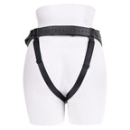 SPORTSHEETS Aurora High Waisted Strap On - Black Adjustable Strap-On Harness (No Probe Included) - Hush Store Sydney 