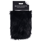 SPORTSHEETS Spiked Sensory Mitt - Black Furry Mitt with Spikes - Hush Store Sydney 