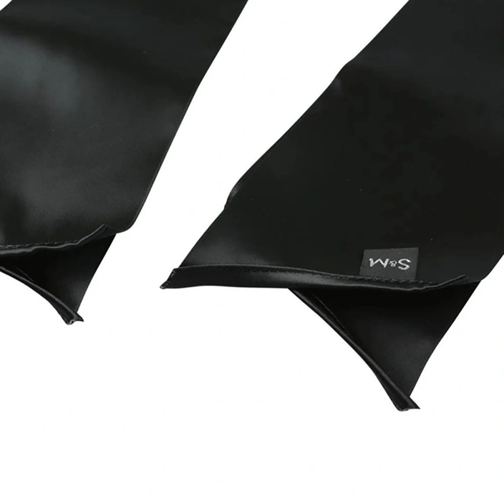 Sex & Mischief Silky Sashes Black - Black Restraints - Hush Store Sydney 