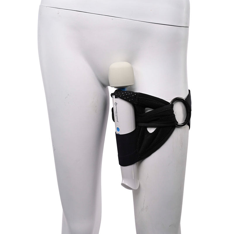 Pivot 2 in 1 Forced-O Strap - Thigh Harness for Massagers - Hush Store Sydney 