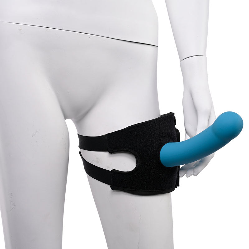 Pivot 2 in 1 Forced-O Strap - Thigh Harness for Massagers - Hush Store Sydney 