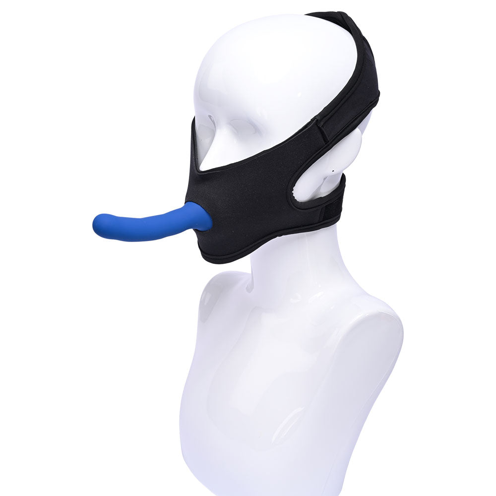 Pivot In Your Face Strap On - Black Face-Sitter Strap-On Harness (No Probe Included) - Hush Store Sydney 