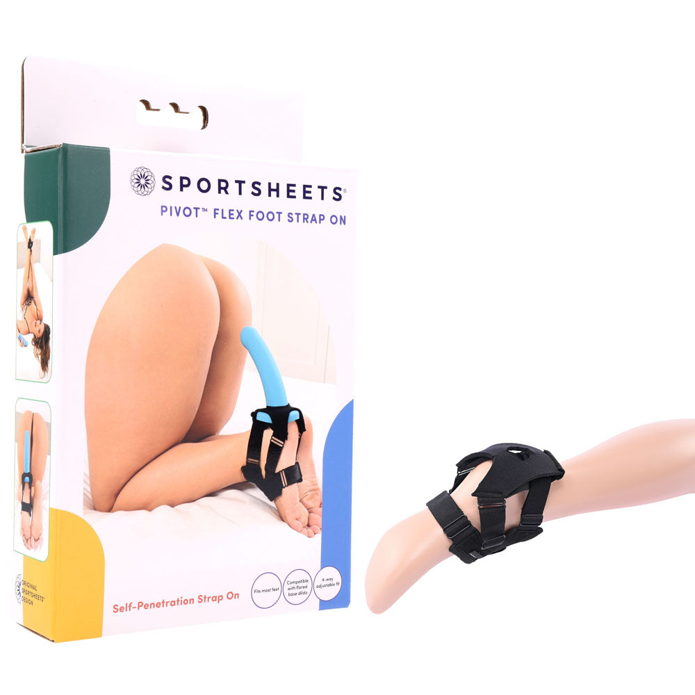 Pivot Flex Foot Strap On - Adjustable Strap-On Harness (No Probe Included) - Hush Store Sydney 