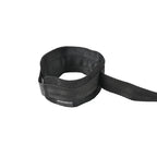 SPORTSHEETS Velvet Noir Adjustable Hog Tie & Cuff Set - Black Restraints - Hush Store Sydney 