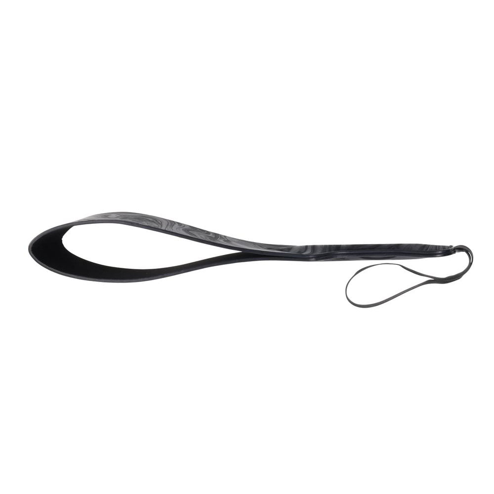 SPORTSHEETS Velvet Noir Loop Paddle - Black 42 cm Paddle - Hush Store Sydney 